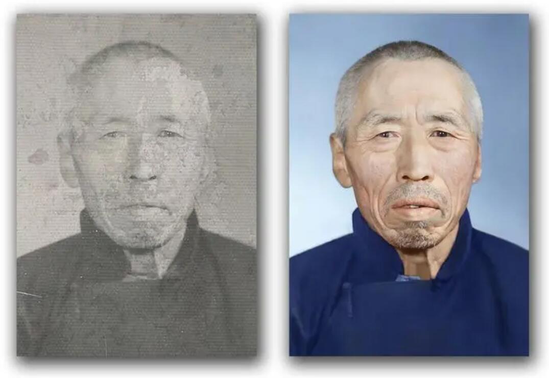 三伏潭镇破损照片修复-56